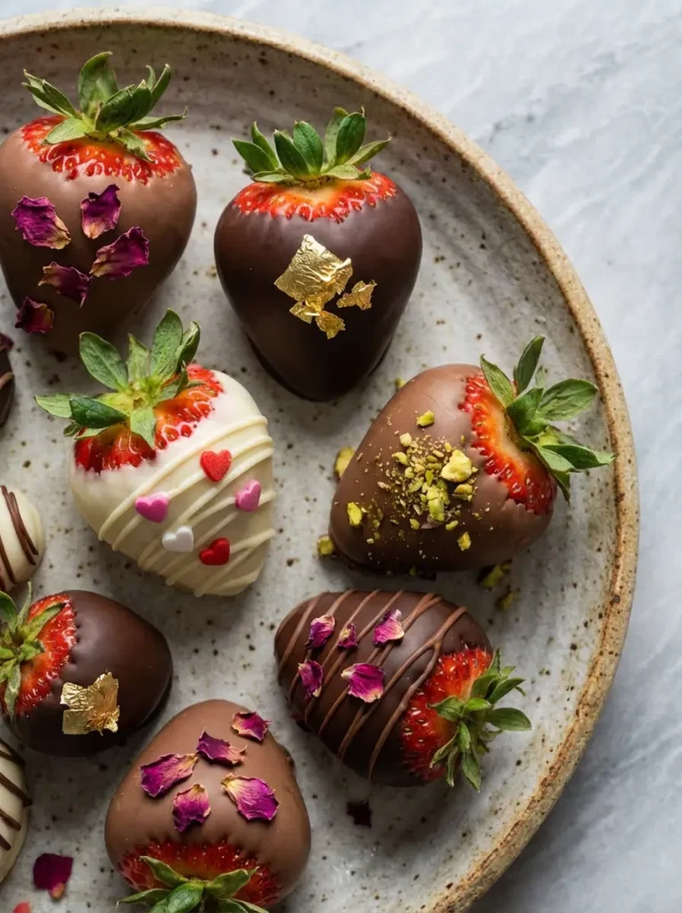 chocolate covered strawberries