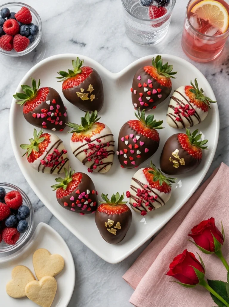 chocolate covered strawberries