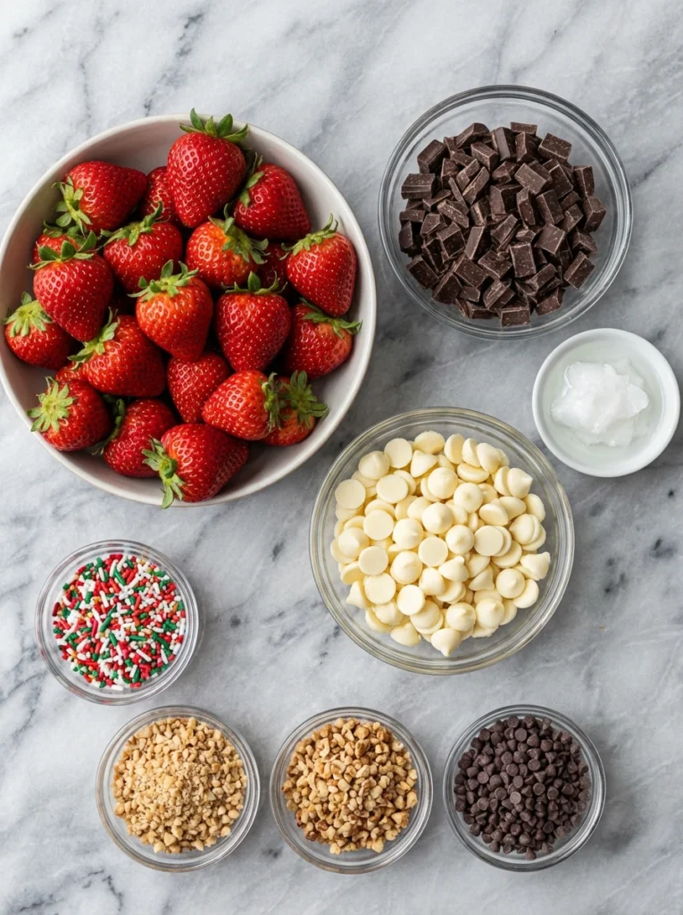 chocolate covered strawberries