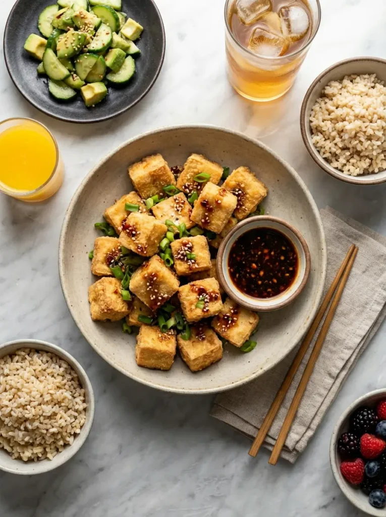 crispy tofu
