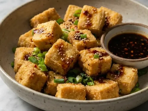 crispy tofu