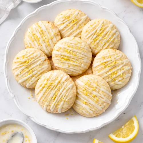 Irresistibly Soft Lemon Cookies 6 lemon cookies