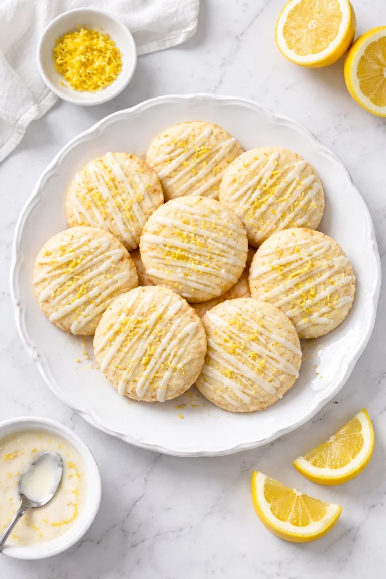 Irresistibly Soft Lemon Cookies 1 lemon cookies
