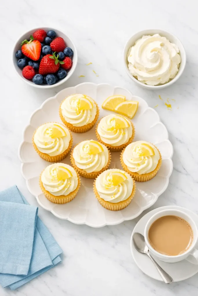lemon cupcakes
