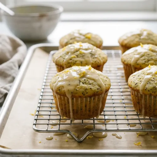 lemon poppyseed muffins
