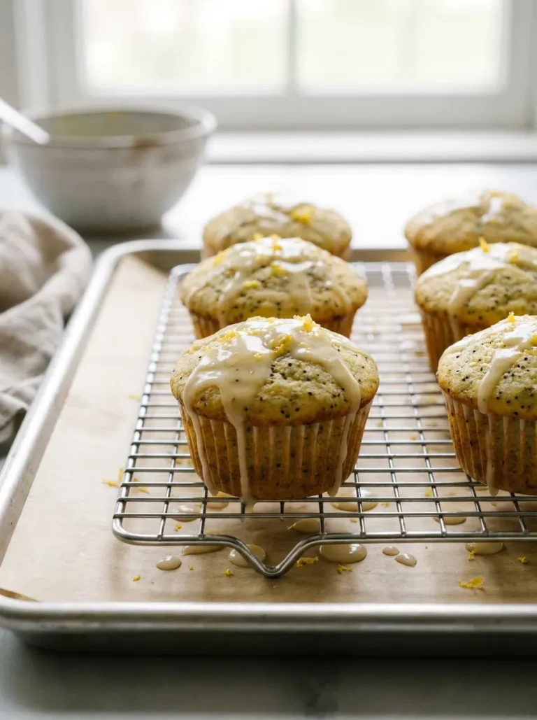 lemon poppyseed muffins