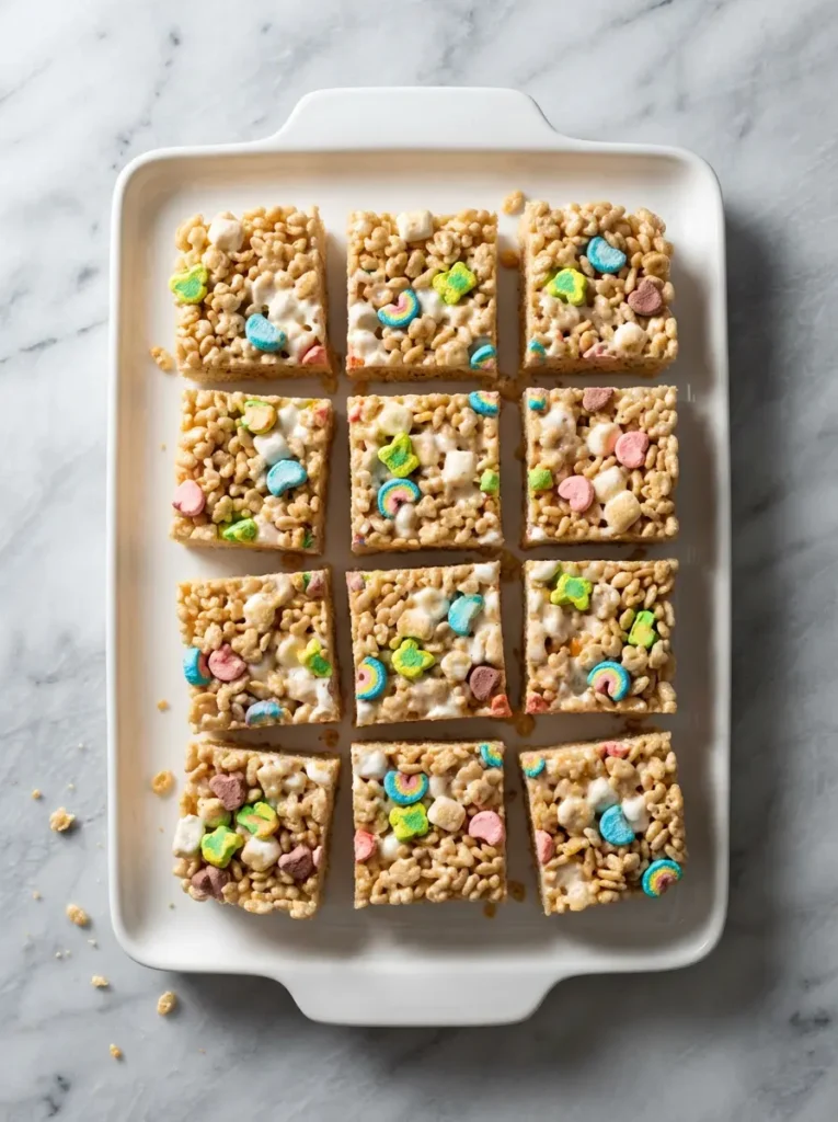 lucky charms rice crispy treats