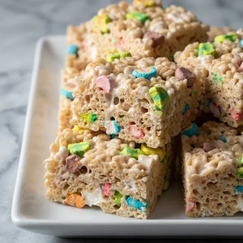 lucky charms rice crispy treats