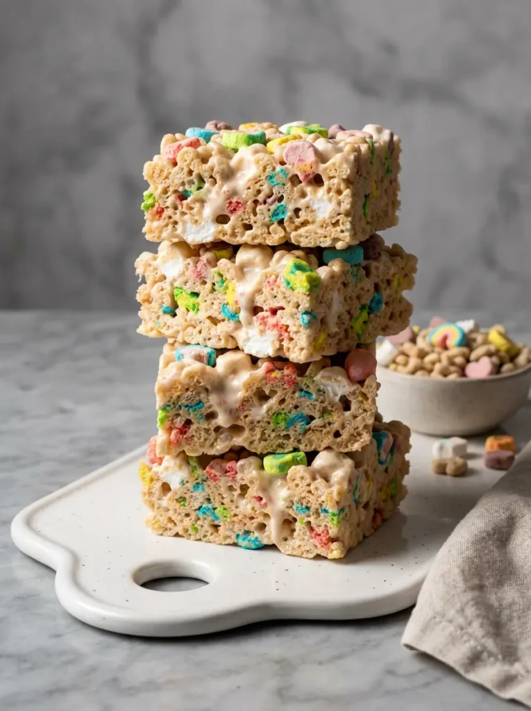 lucky charms rice crispy treats