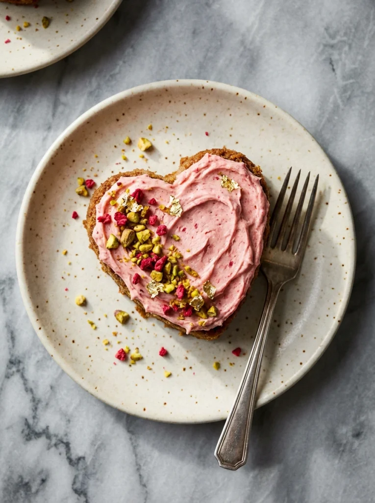mini heart cake