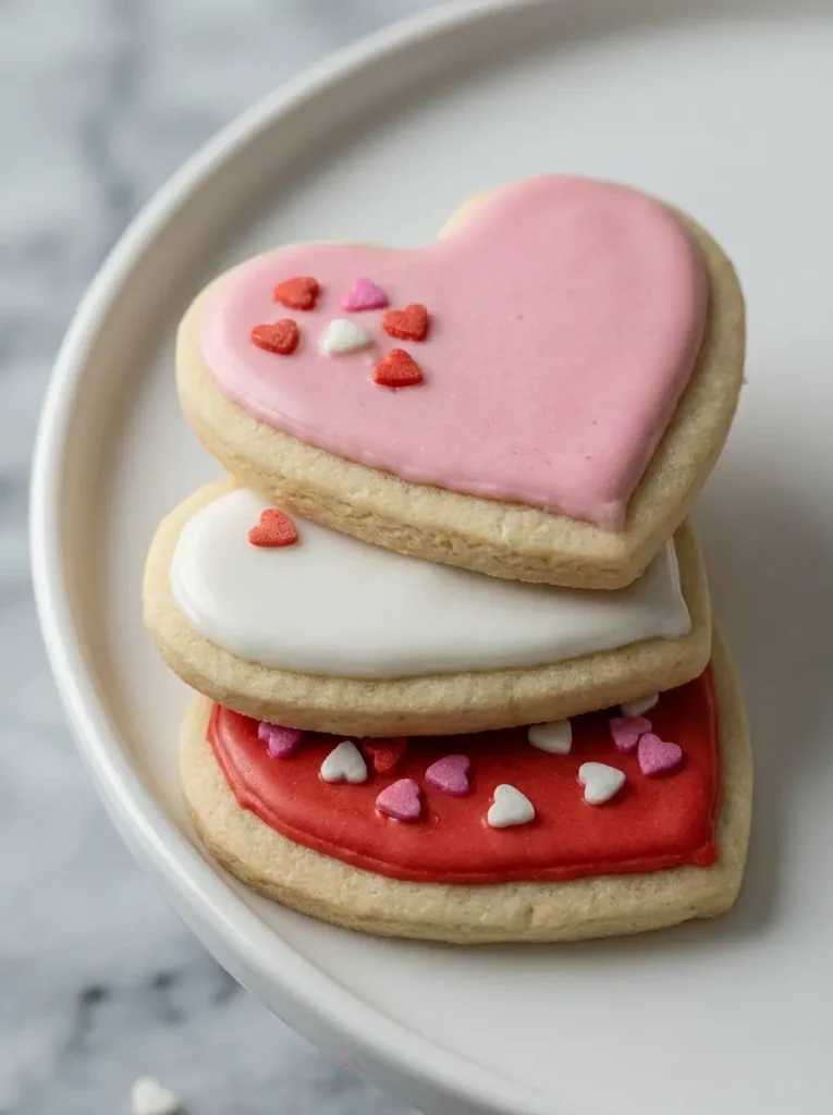 valentine sugar cookies