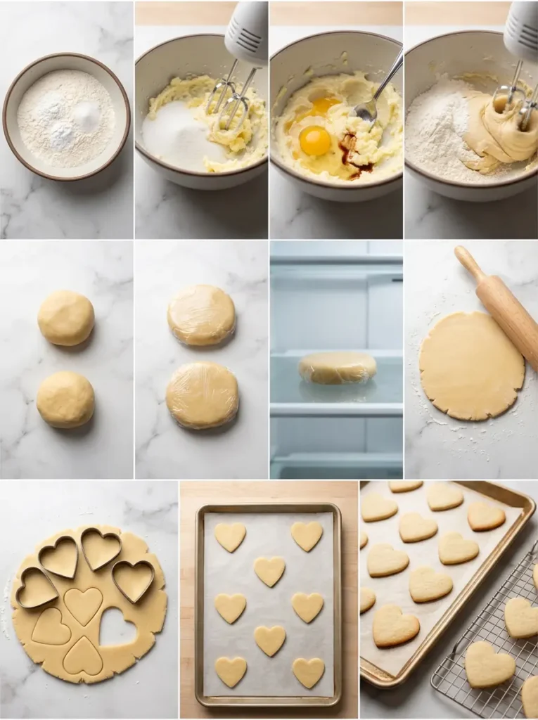 valentine sugar cookies