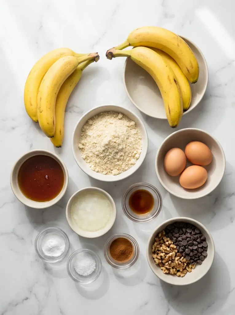 Almond Flour Banana Muffins