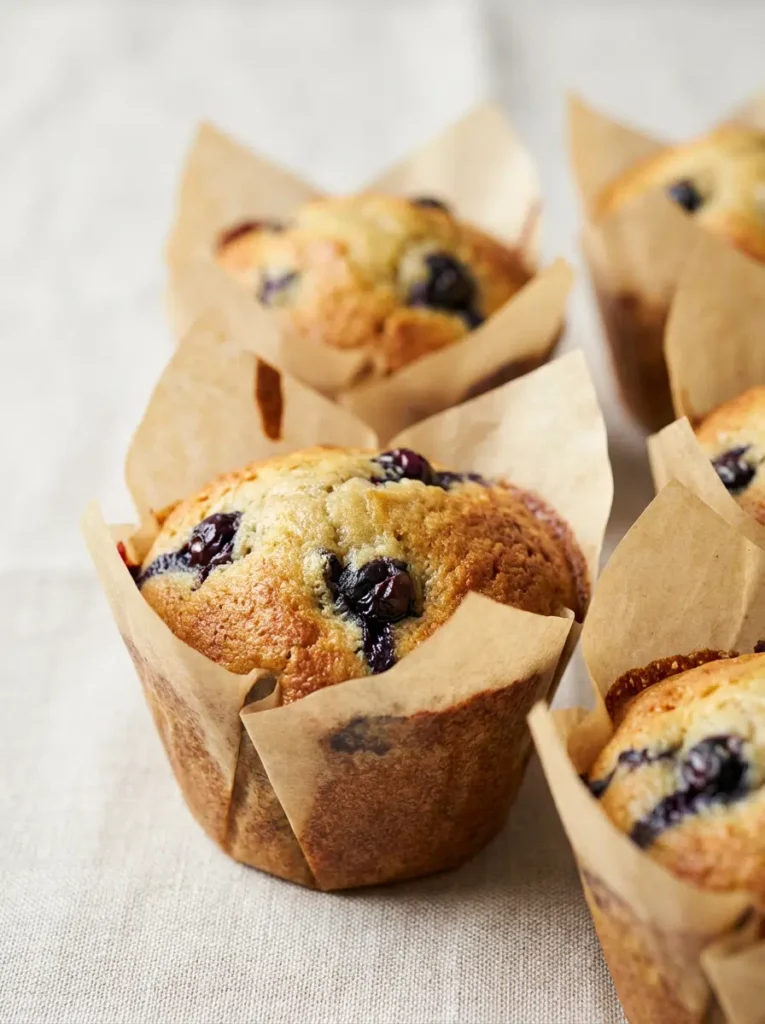Banana Blueberry Muffins