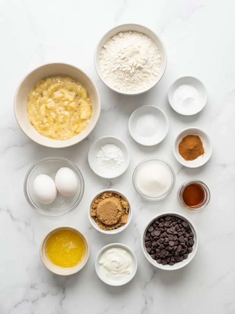 Banana Chocolate Chip Muffins