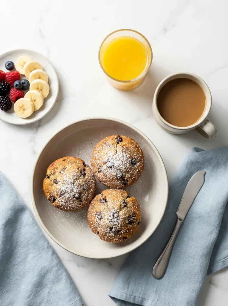 Banana Chocolate Chip Muffins