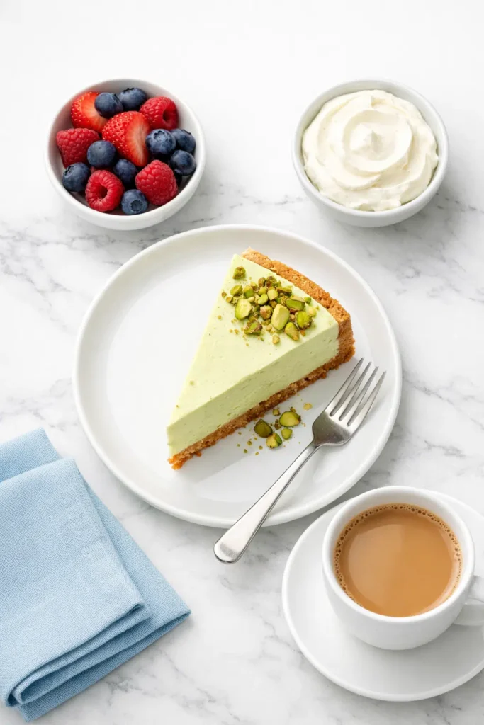 Pistachio Cheesecake