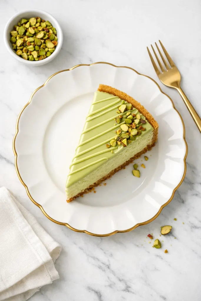 Pistachio Cheesecake
