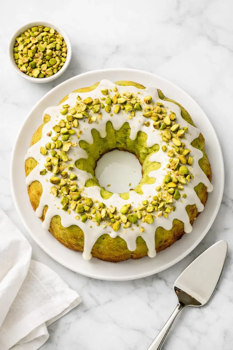 Pistachio Pudding Cake