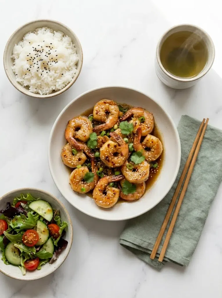 honey garlic shrimp
