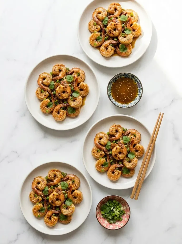 honey garlic shrimp
