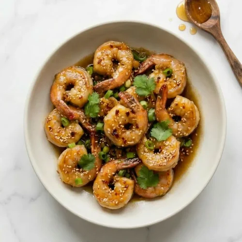 honey garlic shrimp