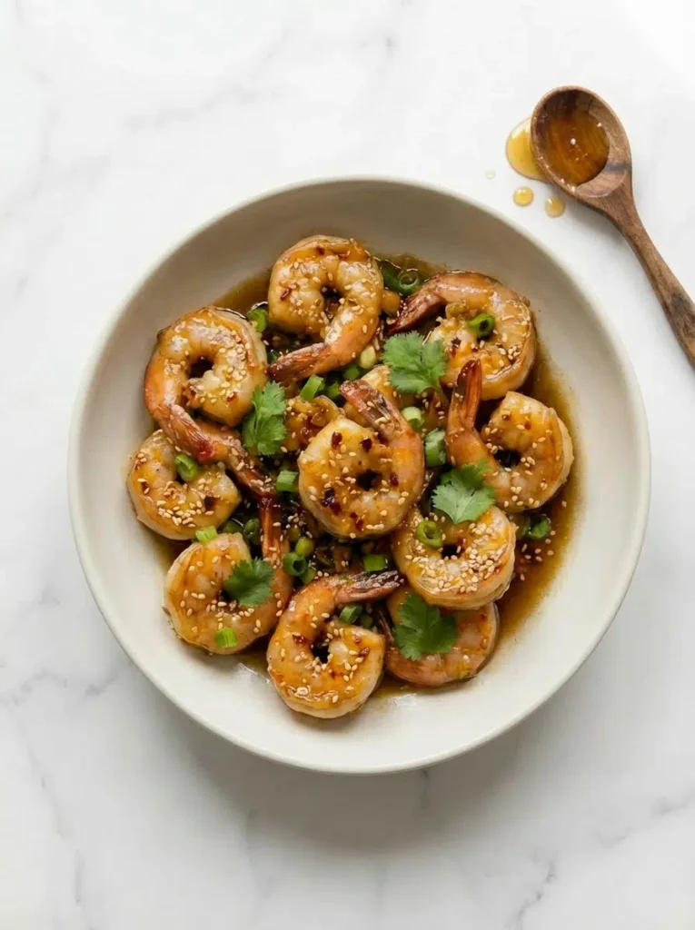 honey garlic shrimp