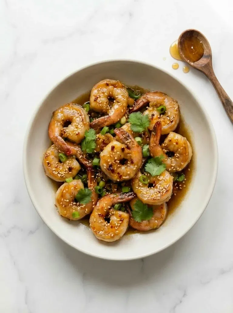 Home 11 honey garlic shrimp