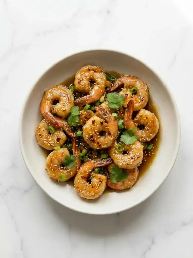 honey garlic shrimp
