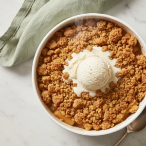 apple crisp recipe featured