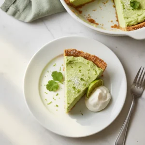 avocado cream pie featured