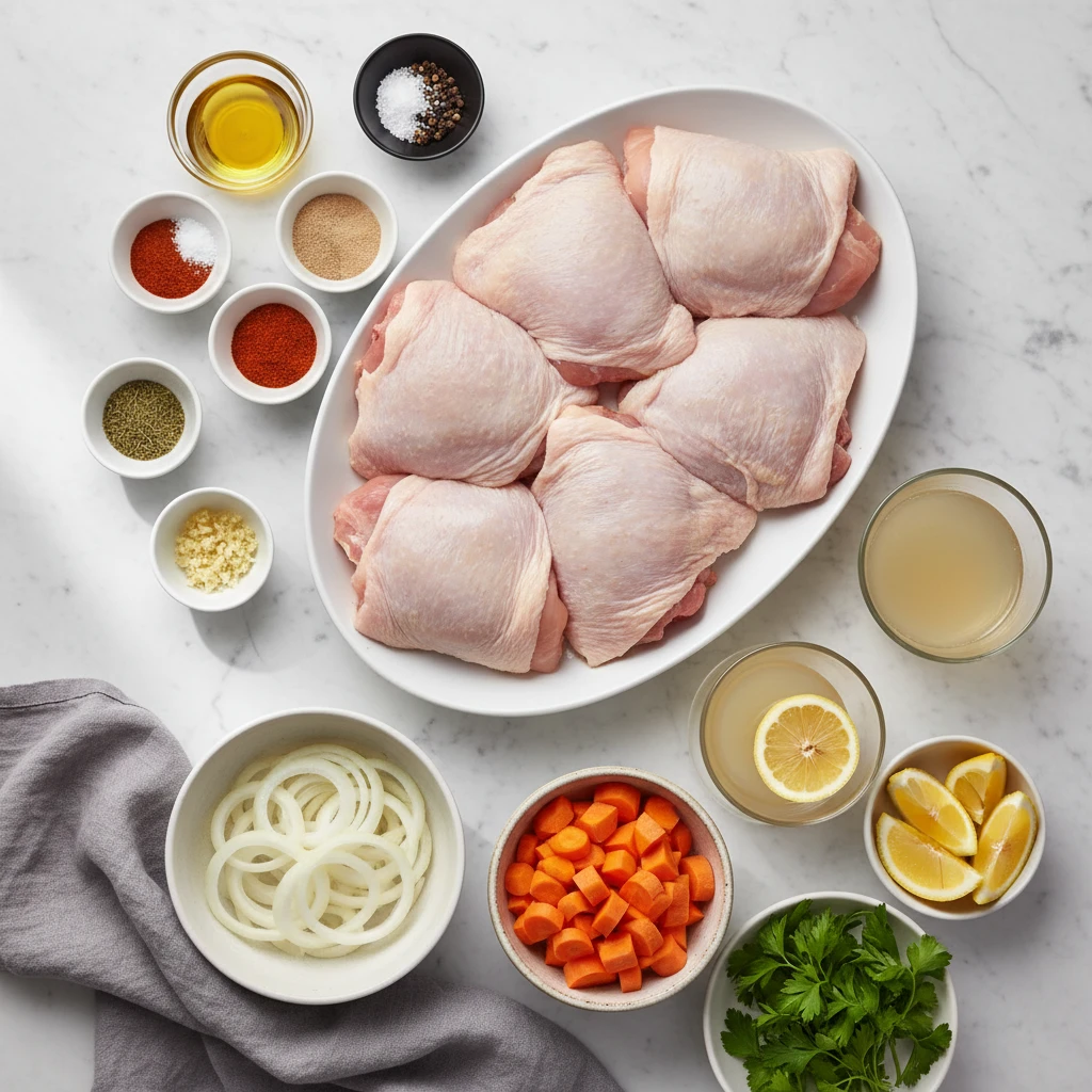 Baked Chicken Thighs ingredients