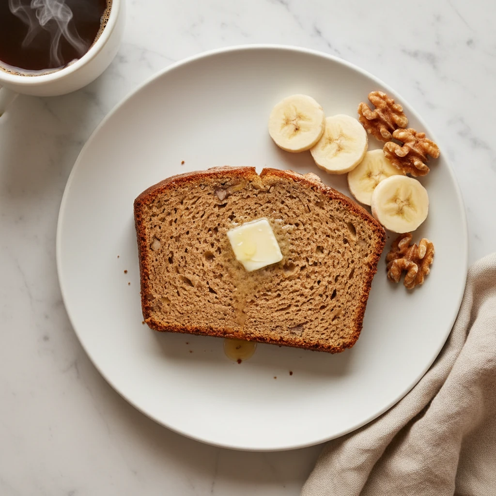 banana nut bread recipe featured