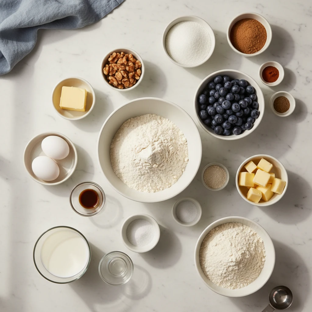 Blueberry Buckle ingredients