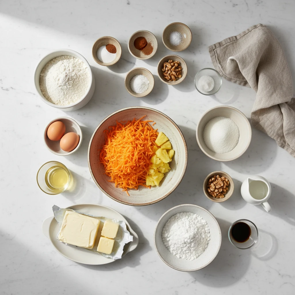 Carrot Cake Supreme ingredients