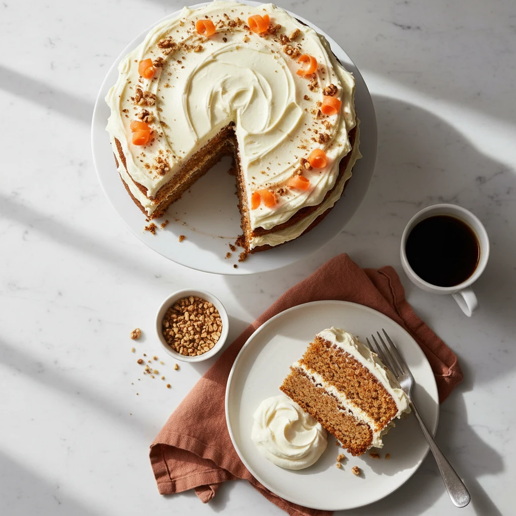 Carrot Cake Supreme serving suggestion