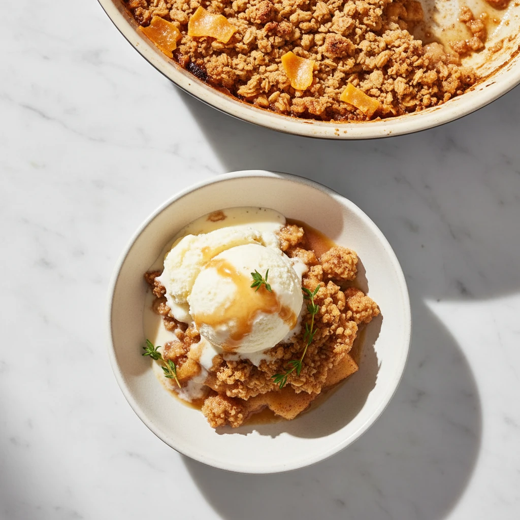 Cheesy Apple Crisp reasons to try