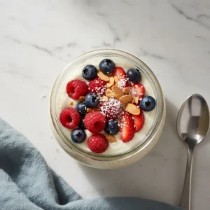chia seed pudding yogurt featured