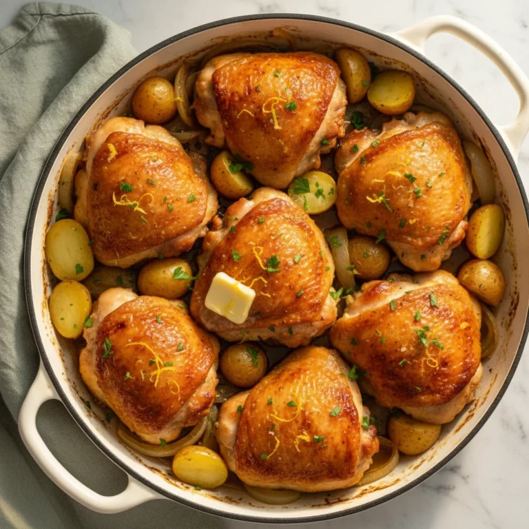 chicken thighs oven recipe featured