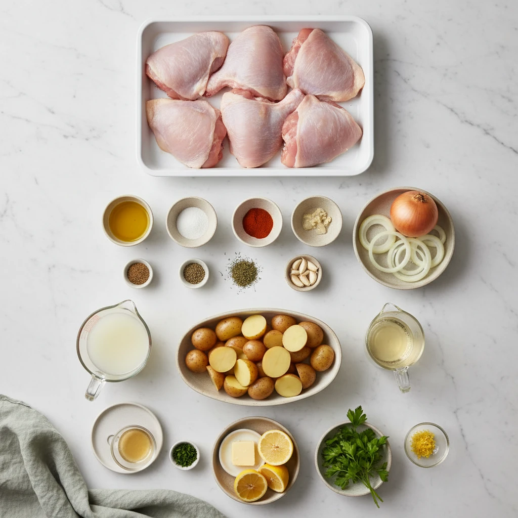 Chicken Thighs in Oven ingredients