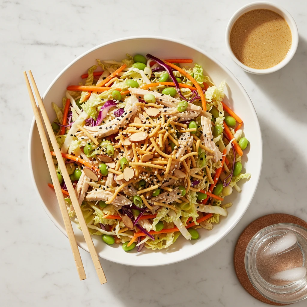 Chinese Chicken Salad serving suggestion