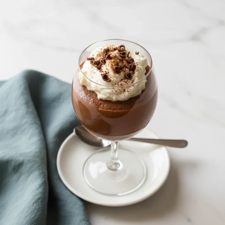 chocolate mousse recipe featured