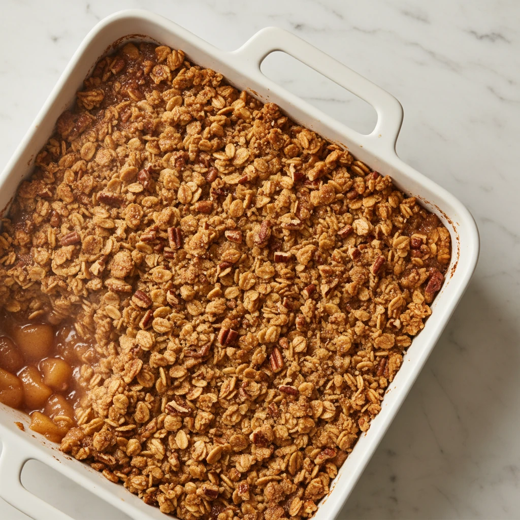 Cinnamon Apple Crumble reasons to try