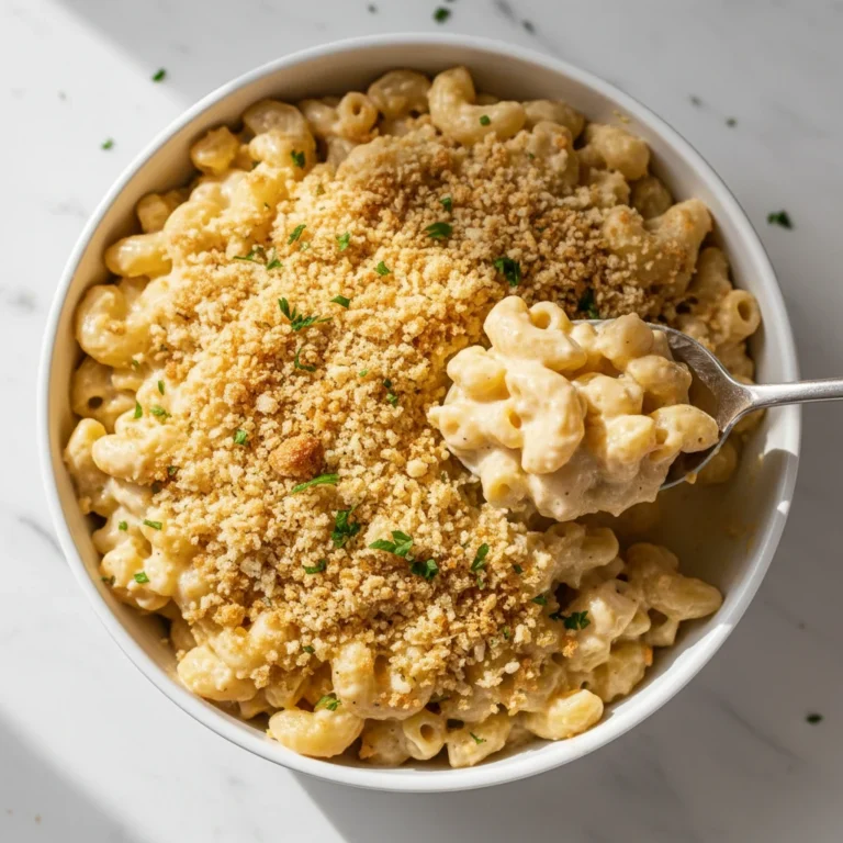 cottage cheese mac and cheese featured