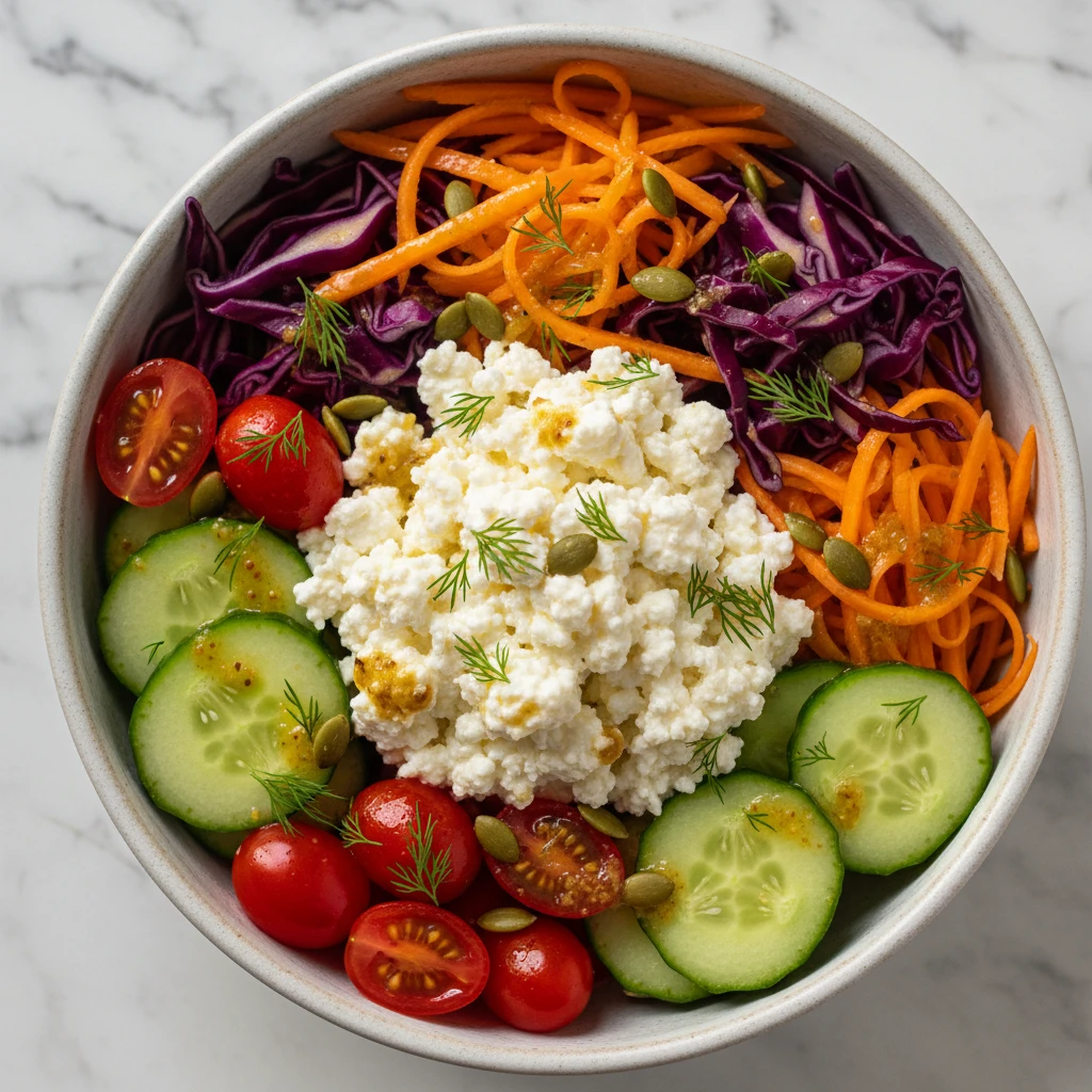 Cottage Cheese Veggie Bowl reasons to try