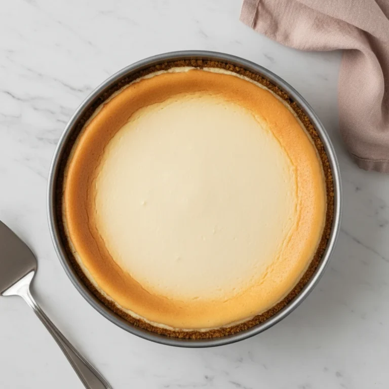 cream cheese cheesecake recipe featured