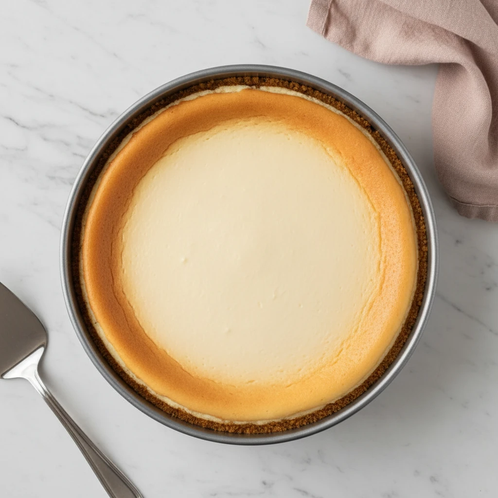 cream cheese cheesecake recipe featured