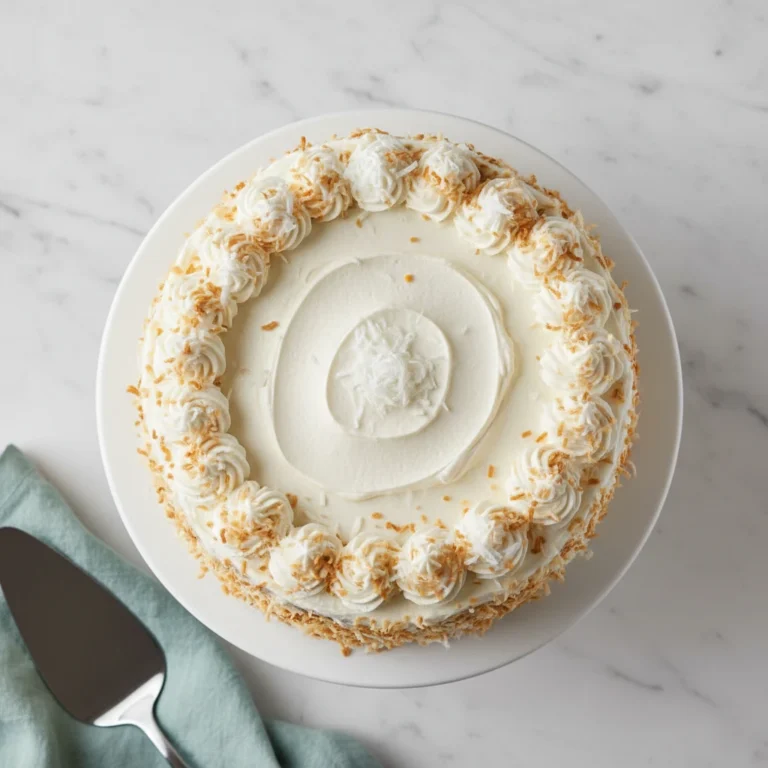 cream of coconut cake featured