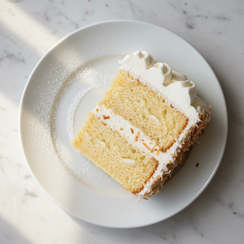 Cream of Coconut Cake reasons to try