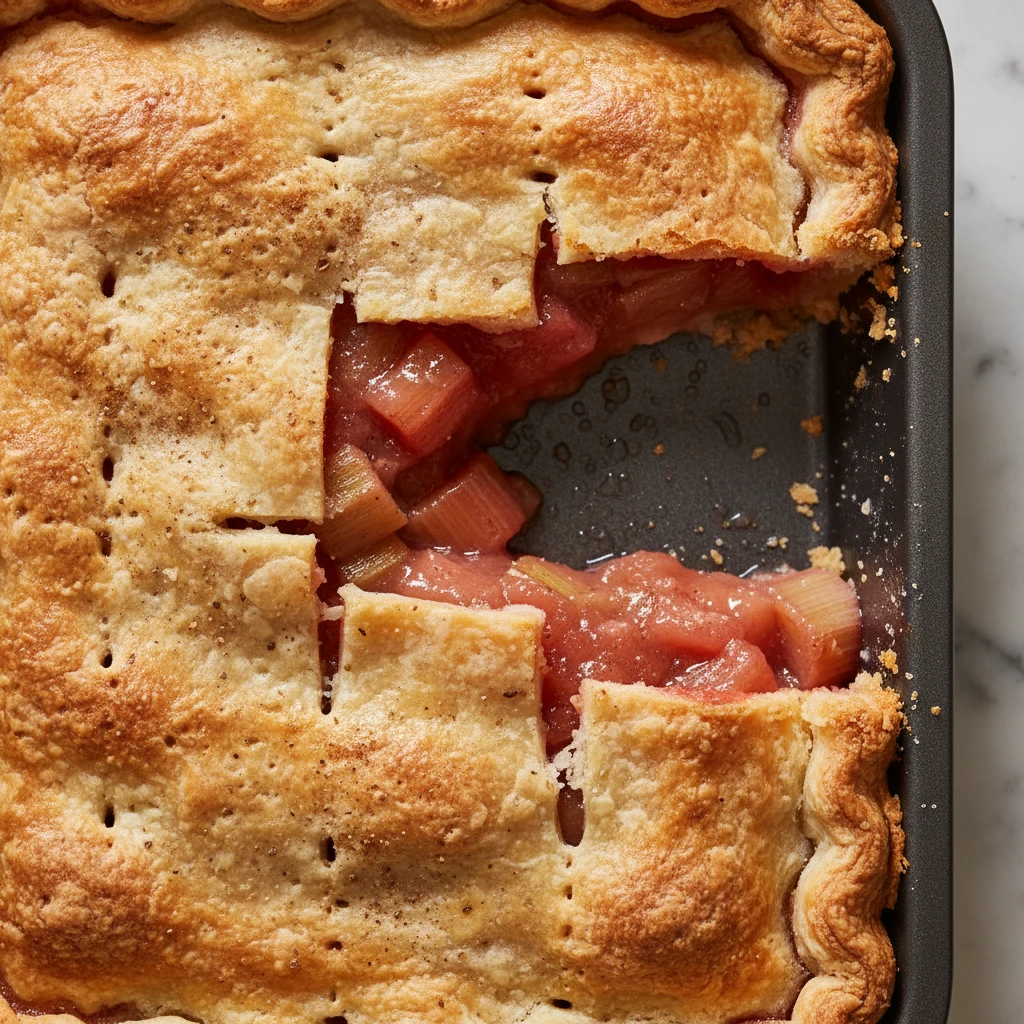 Deep Dish Rhubarb Pie reasons to try